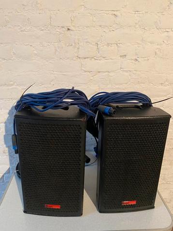Enceintes professionnelles American Audio sense 8, Enlèvement, Utilisé, 120 watts ou plus, Haut-parleur central