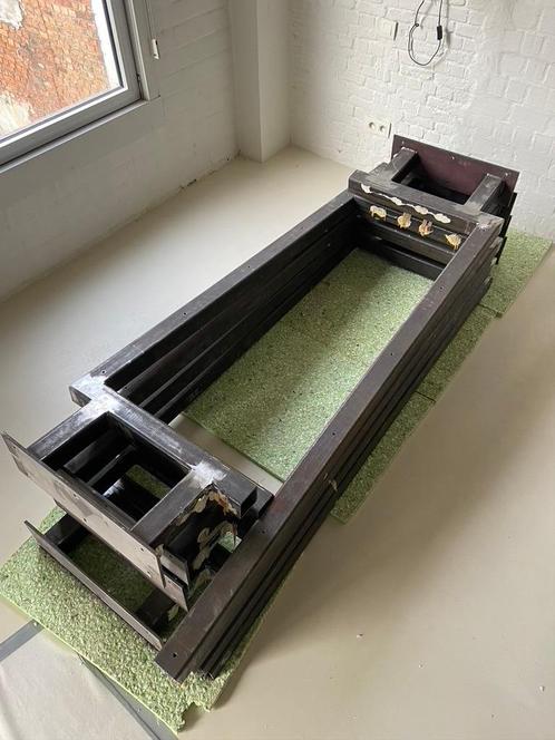 Stalen balken voor zwevende wand, Doe-het-zelf en Bouw, Metalen, Gebruikt, Overige metalen, Ophalen