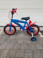 Spiderman kinderfiets, Fietsen en Brommers, Fietsen | Kinderfietsjes, Ophalen, Gebruikt, Zijwieltjes
