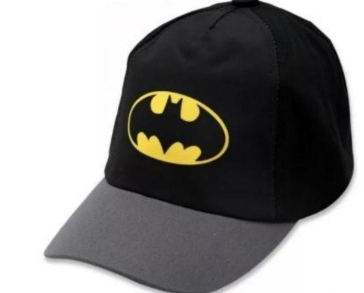 Batman Baseball Cap - Zwart of Grijs, Kinderen en Baby's, Kinderkleding | Petten en Hoeden, Nieuw, Jongen, Pet, Ophalen of Verzenden