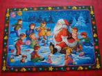 Puzzle Père-Noël. Vintage, Ophalen of Verzenden, Zo goed als nieuw, Feestartikel