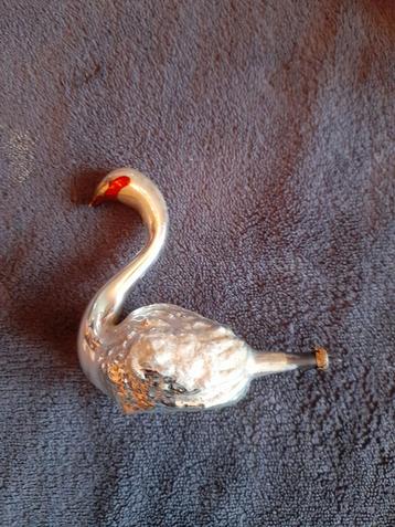 Très ancienne boule de Noël en forme de cygne des années 193, Divers, Noël, Enlèvement ou Envoi, Utilisé