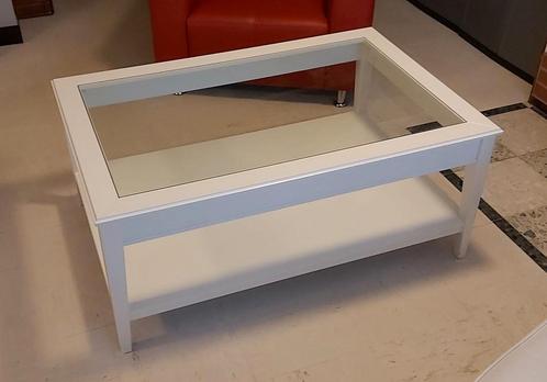 Table de salon rectangulaire ( Ikea ), Huis en Inrichting, Tafels | Salontafels, Zo goed als nieuw, Rechthoekig, Glas, Ophalen of Verzenden