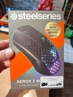 Steelseries Aerox 3 Wireless, Computers en Software, Muizen, Rechtshandig, Nieuw, Ophalen of Verzenden, Draadloos