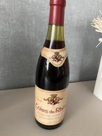 Fles Côtes du Rhone uit 1983, Verzamelen, Wijnen, Ophalen, Nieuw