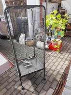 kooi, Ophalen, Zo goed als nieuw, Metaal, Vogelkooi