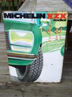 vintage reclamebord Michelin XZX, Ophalen of Verzenden, Zo goed als nieuw, Reclamebord