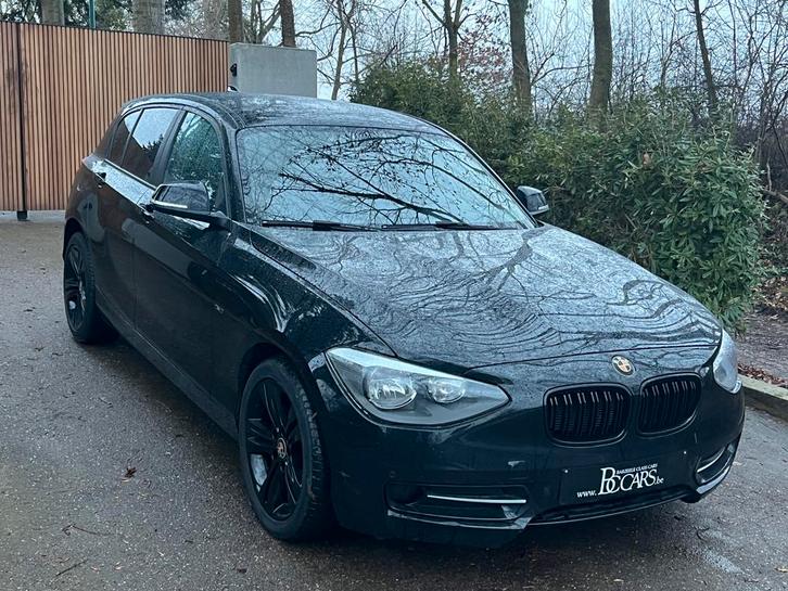 BMW 116 i Sportline-Airco-Zetelverwarming-BT-Pdc-17", Auto's, BMW, Bedrijf, Te koop, 1 Reeks, ABS, Airbags, Airconditioning, Alarm