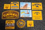 Lot stickers sigaretten merk Camel Formule 1 motocross, Verzamelen, Ophalen of Verzenden, Zo goed als nieuw, Auto of Motor
