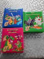 3 kinderboeken - Griezelige piraten/draken/Griezelkasteel, Ophalen, Gelezen, Fictie algemeen