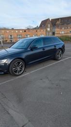 Audi A6 3L TDI V6 QUATTRO, Auto's, Audi, Blauw, Leder, Particulier, 6 cilinders