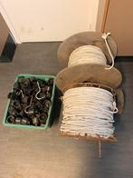 Electric draad + potjes voor op de pallen, Dieren en Toebehoren, Paarden