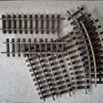 LGB rails, 4 recht en 4 gebogen, Ophalen of Verzenden, Rails
