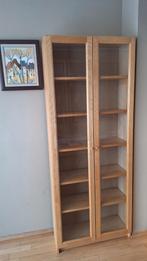 3 × IKEA Billy vitrinekast met glazen deuren, Ophalen, Met deur(en)