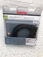 HAMA: High-Speed-HDMI-kabel. 4K. 5 meter., Audio, Tv en Foto, Audiokabels en Televisiekabels, Nieuw, Ophalen, HDMI-kabel