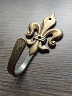 Vintage wandhaken in messing, Ophalen