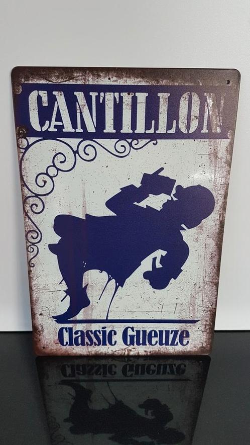 "Cantillon" verschillende Muurplaatjes / Reclameborden, Verzamelen, Biermerken, Nieuw, Reclamebord, Plaat of Schild, Overige merken