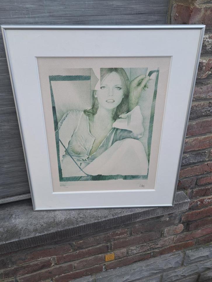 lithographie signe pol mara, Antiek en Kunst, Kunst | Litho's en Zeefdrukken, Ophalen of Verzenden