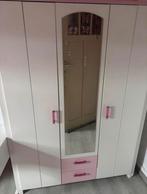Chambre complète complète pour Fille rose et blanche, Ophalen, Zo goed als nieuw