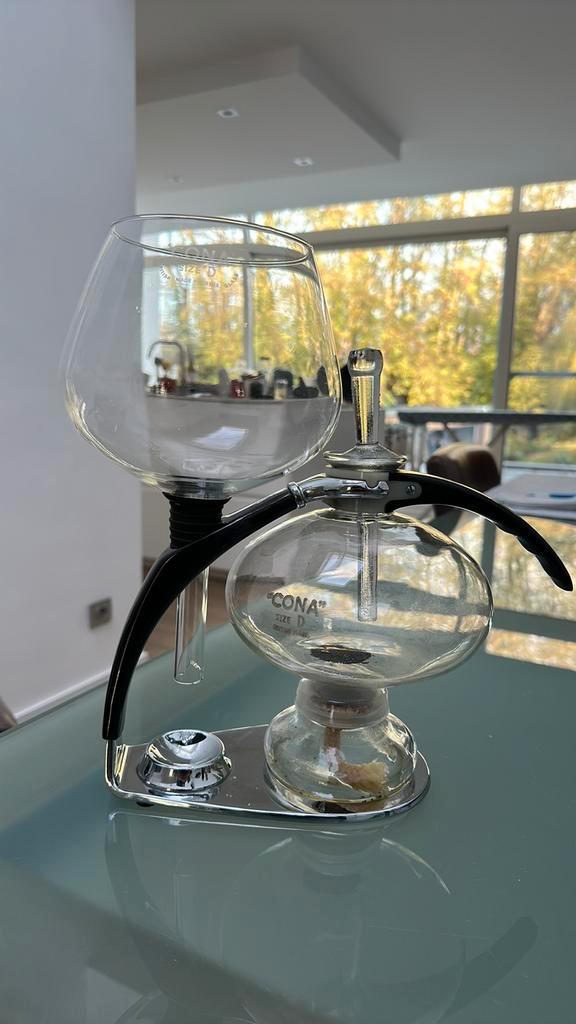 Cona size D koffietoestel, Antiek en Kunst, Curiosa en Brocante, Ophalen of Verzenden