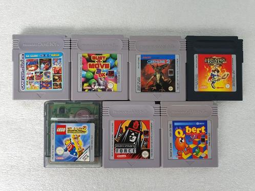 Nintendo GB + GBC cartridges, Consoles de jeu & Jeux vidéo, Jeux | Nintendo Game Boy, Utilisé, Enlèvement ou Envoi