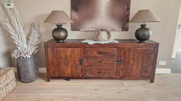 Teak dressoir - landelijk / koloniaal - zeer mooi beschikbaar voor biedingen