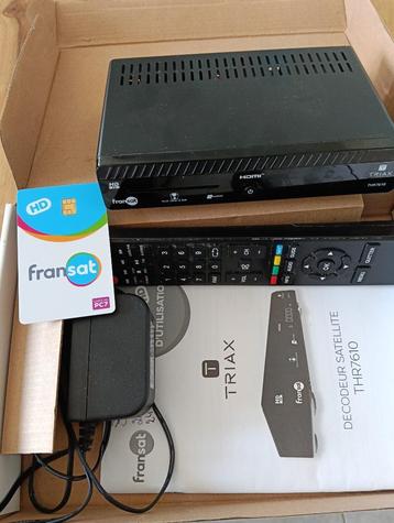 Décodeur satellite fransat HD triax  beschikbaar voor biedingen