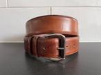 Santoni riem taillemaat 90cm, Kleding | Heren, Riemen en Ceintuurs, Bruin, Echt leder, Minder dan 95 cm, Ophalen of Verzenden