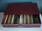 Bestekkoffer Carl Mertens Solingen 120 Delig, Ophalen of Verzenden, Zo goed als nieuw, Bestekset, Inox of Chroom
