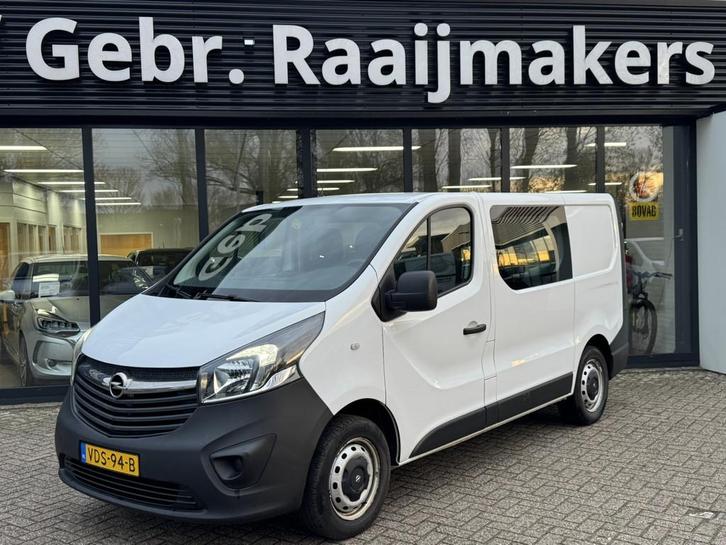 Opel Vivaro 1.6 CDTI L1H1 DC Edition*Airco*6-Persoons*, Auto's, Bestelwagens en Lichte vracht, Bedrijf, Te koop, ABS, Airconditioning