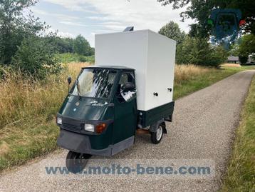 Piaggio Ape 50 Electric Tuktuk Driewieler Foodtruck Vespa beschikbaar voor biedingen