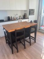 Ikea vadholma keukeneiland, Huis en Inrichting, Ophalen, Zo goed als nieuw, Zwart