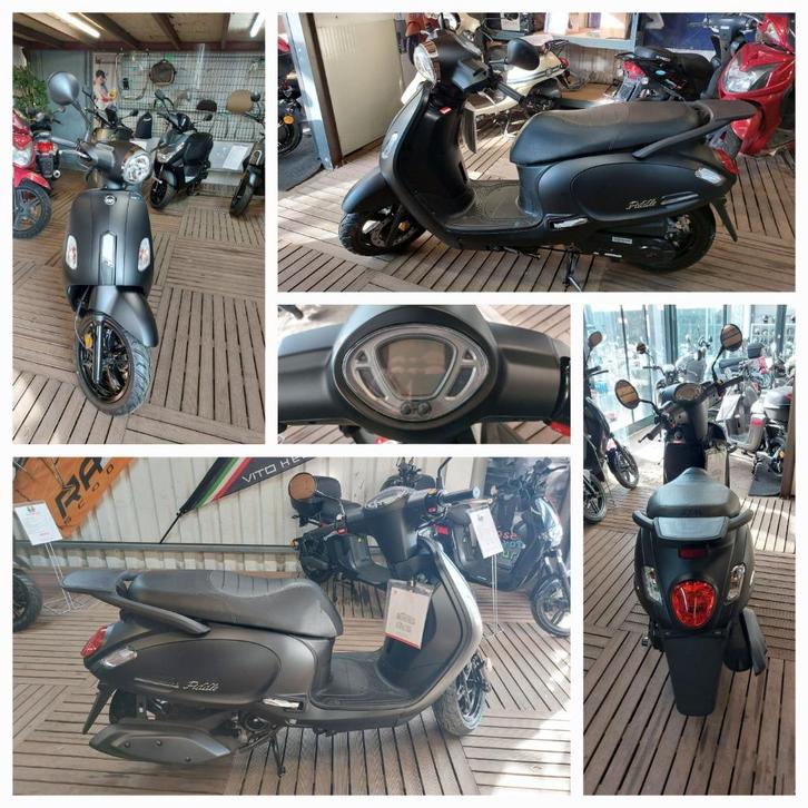 SYM fiddle 4 nieuwe scooter A/B klasse EURO 5, Fietsen en Brommers, Scooters | SYM, Nieuw, Fiddle, Benzine, Ophalen