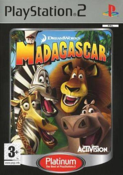 Madagascar Platinum, Consoles de jeu & Jeux vidéo, Jeux | Sony PlayStation 2, Utilisé, Plateforme, 1 joueur, À partir de 3 ans