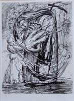 LUDO GEYSELS / FRED BERVOETS / 2x ZW-W FOTO / 24x18cm STEMP, Antiek en Kunst, Kunst | Litho's en Zeefdrukken, Ophalen of Verzenden