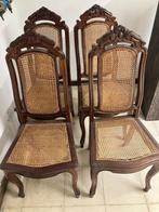 stoelen, Ophalen, Riet of Rotan, Gebruikt, Bruin