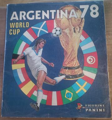 Panini album complet Argentina 78 World cup 1978
