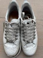 Te Koop witte sneakers merk Dsquared2  maat 41, Comme neuf, Baskets, Dsquared2, Enlèvement