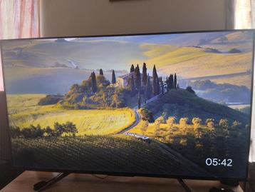 TV 139 cm TCL qled 4k Ultra HD dolby vision+hp disponible aux enchères