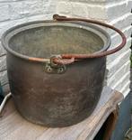 Grote koperen ketel., Antiek en Kunst, Ophalen, Koper