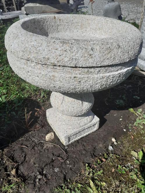 Prachtige wastafel, granieten plantenbak, Tuin en Terras, Tuinvazen, Zo goed als nieuw, Ophalen