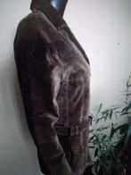 Lederen damesjas Naf Naf, Kleding | Dames, Maat 38/40 (M), Bruin, Verzenden, Naf Naf