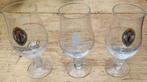 3 verschillende Corsendonk glazen., Verzamelen, Ophalen, Zo goed als nieuw, Bierglas