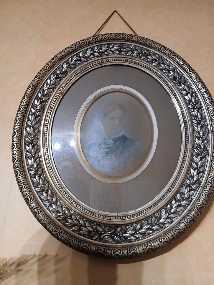 1 paire de 2 cadres époque Napoléon-3, Antiquités & Art, Antiquités | Autres Antiquités, Enlèvement