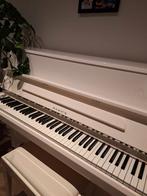 Witte buffetpiano te koop. Reden : gestopt met spelen..., Ophalen, Zo goed als nieuw