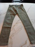 Groene jeans, Kleding | Heren, Spijkerbroeken en Jeans, W32 (confectie 46) of kleiner, Ophalen of Verzenden, Zo goed als nieuw