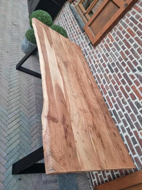 Massieve houten eettafel (art.:107/25.3), Huis en Inrichting, Tafels | Eettafels, Zo goed als nieuw, 100 tot 150 cm, 150 tot 200 cm
