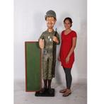 Skinny Soldier – Soldaat beeld Hoogte 180 cm, Ophalen, Nieuw
