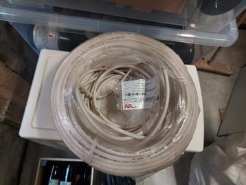 Flexibele elektrische kabel HO5VV-F 3G0,75 mm² Wit, ca. 90 m beschikbaar voor biedingen