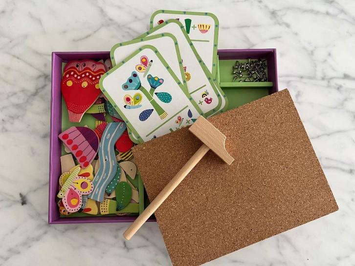 Djeco Hamertje Tik Tuin, Kinderen en Baby's, Speelgoed | Educatief en Creatief, Zo goed als nieuw, Ophalen